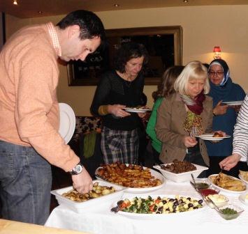 Weihnachtsferierbuffet