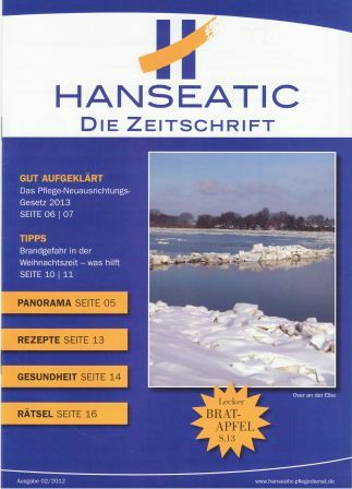 Die PAtientenzeitung des Hanseatic Pflegedienstes